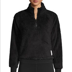 CK Performance Sherpa Cropped Sweatshirt